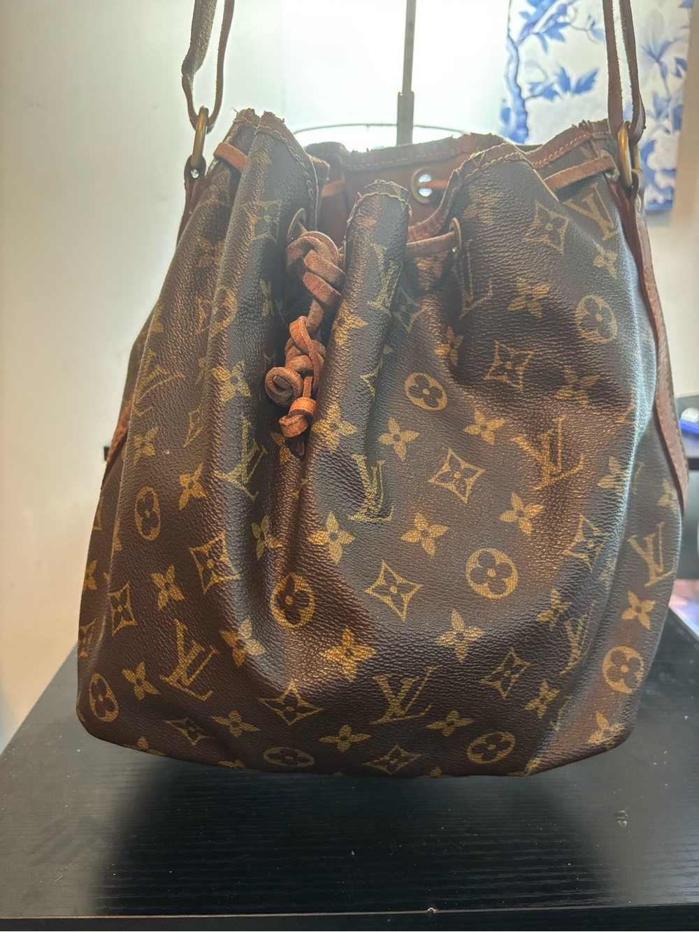 Authentic Vintage Louis VuittonMonogram Noé Bucket Bag Great Project/Daily Piece - Picture 3 of 14